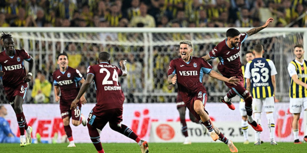 Trabzonspor yendi Galatasaray lider oldu