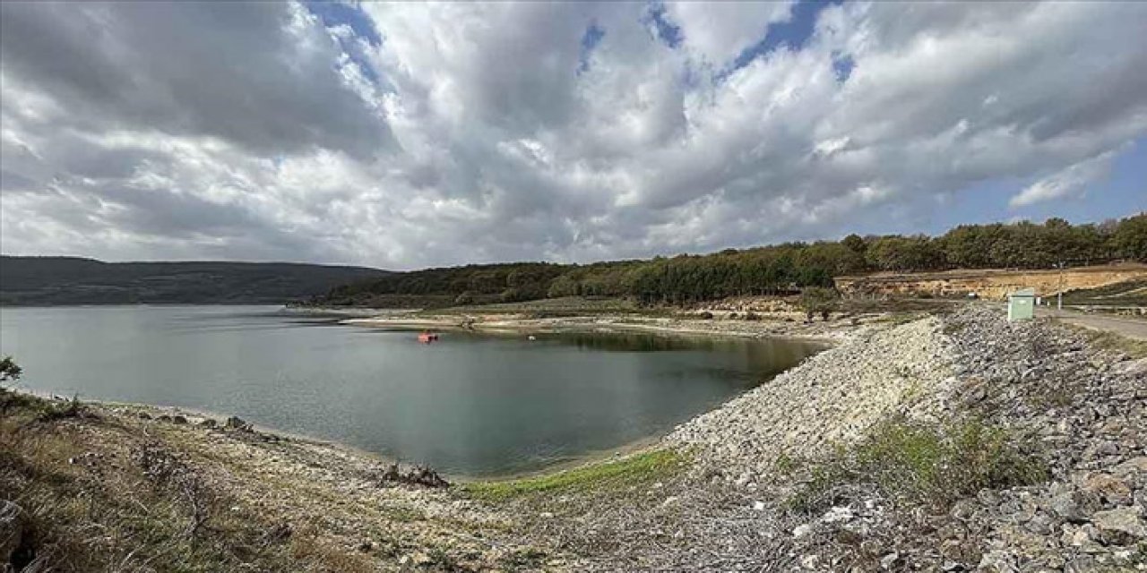 Bolu Gölköy Baraj Gölü'nde su seviyesi düşüyor
