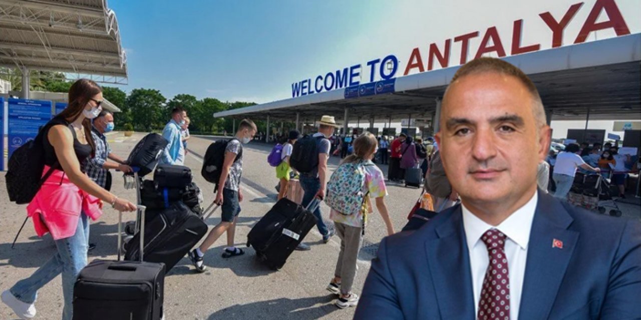 Antalya’ya gelen turist sayısı belli oldu