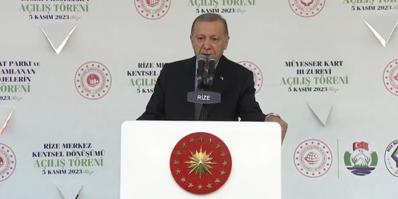 Cumhurbaşkanı Erdoğan: Al birini vur ötekine