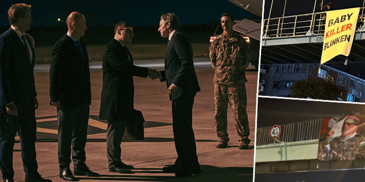 Antony Blinken'ı Ankara Vali Yardımcısı karşıladı