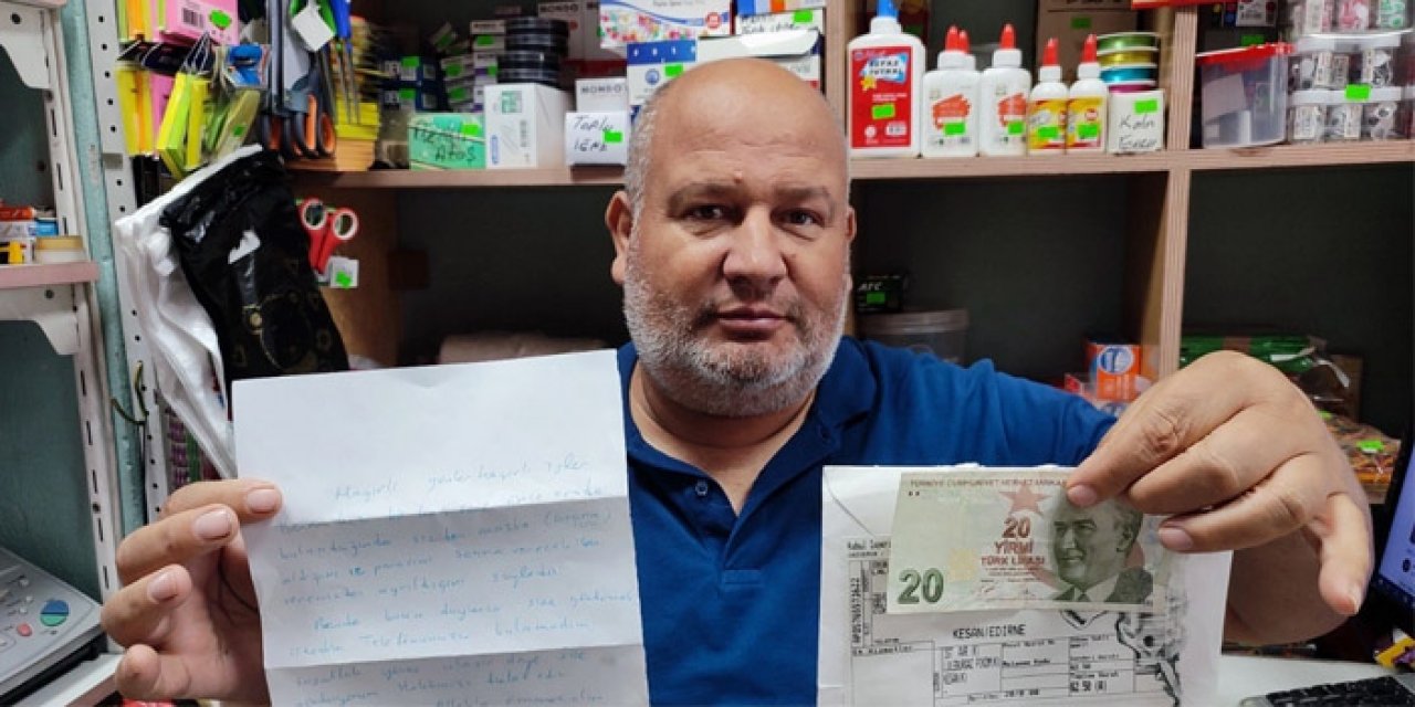 İzmir'den gelen mektup duygulandırdı! Unutulan maske borcu ödendi