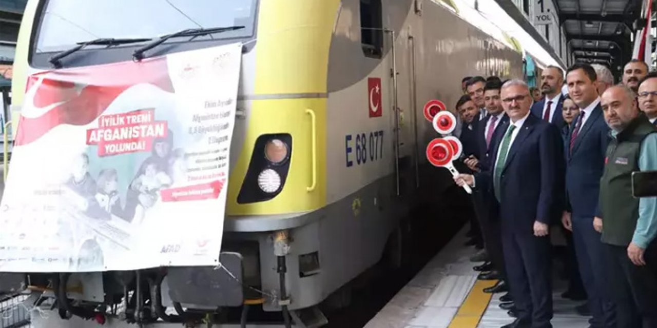 Depremin vurduğu Afganistan’a yardım gitti: “İyilik Treni”