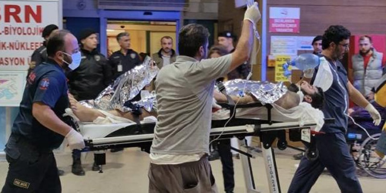 Atık su arıtma tesisinde patlama meydana geldi: 2 işçi ağır yaralı