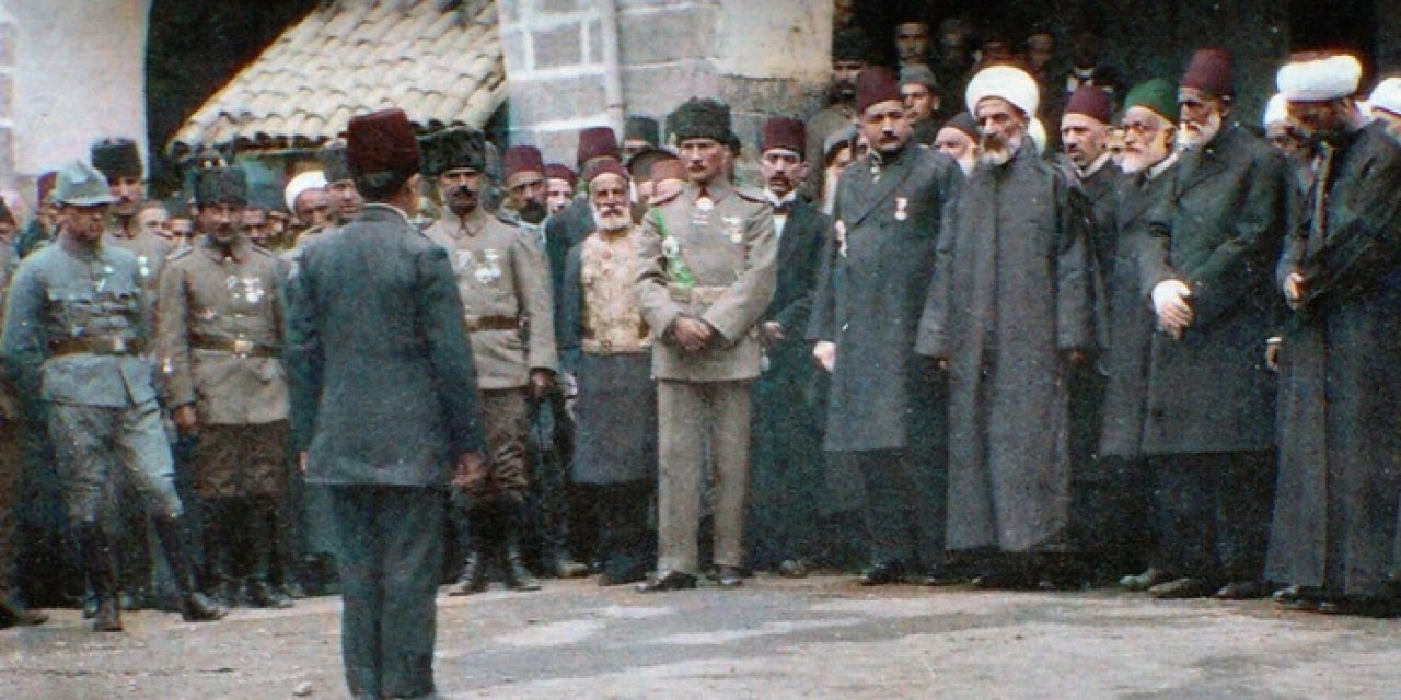 Yeni ortaya çıktı: Atatürk'ün Diyarbakır fotoğrafı gündem oldu