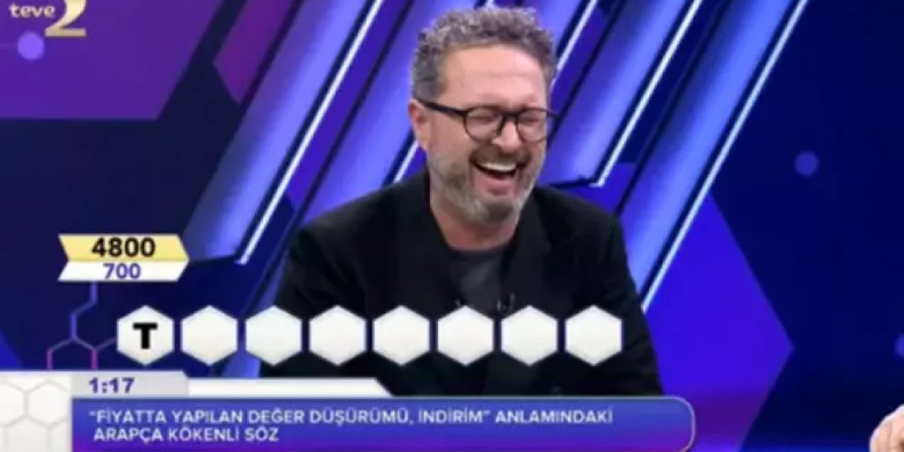 Kelime Oyunu'nda yarışmacının cevabı gündem oldu