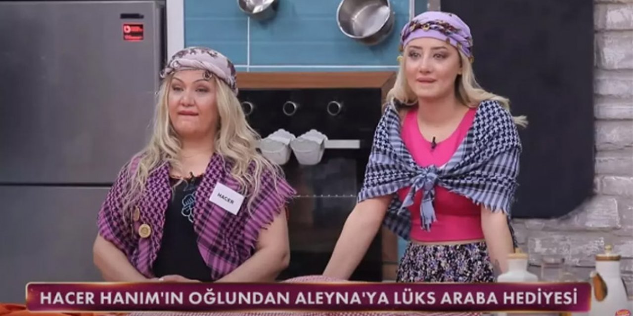 Gelinim Mutfakta programında kayınvalide 2 milyonluk arabayı duyunca kriz geçirdi