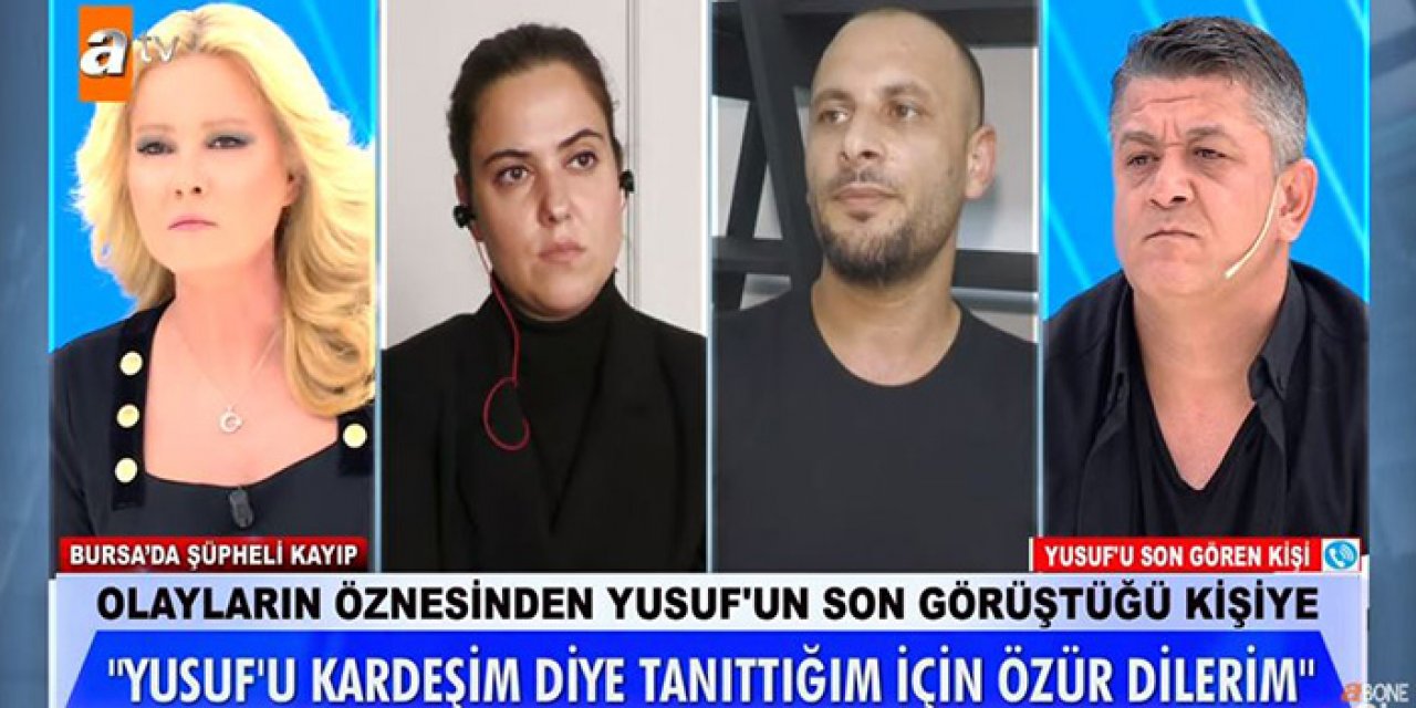 Müge Anlı'da Derya ve Harun yüzleşti: "Kardeşim diye tanıttığım için özür dilerim"