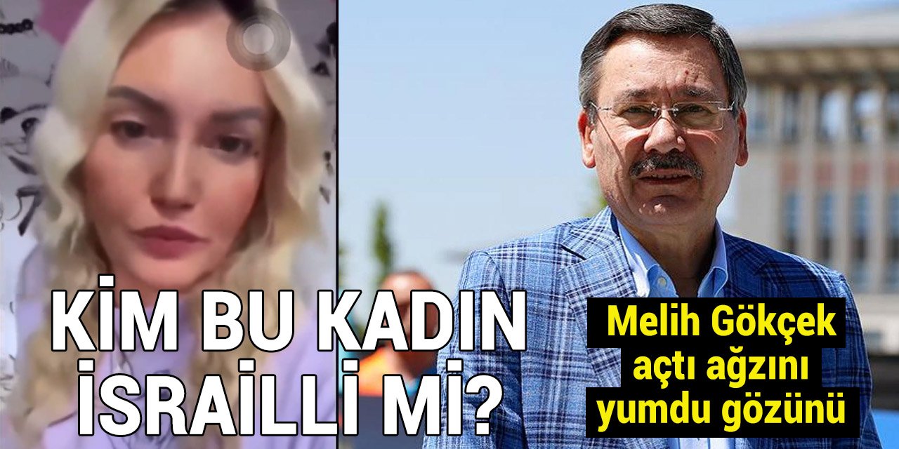 Melih Gökçek, Filistin bayrağı açılmasına tepki gösteren kadına ateş püskürdü