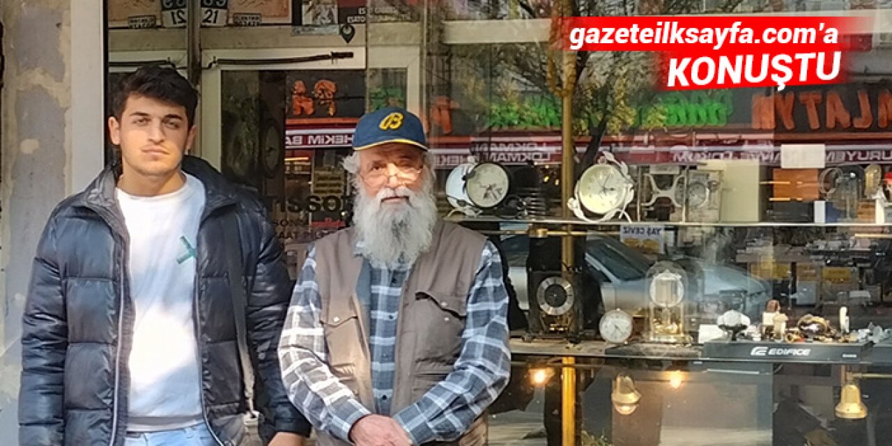 Çankaya'da 56 yıldır saat tamiri yapıyor