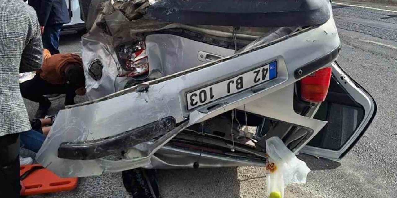 Konya’da neler oluyor? 2 gündür peş peşe feci kazalar: 5 yaralı