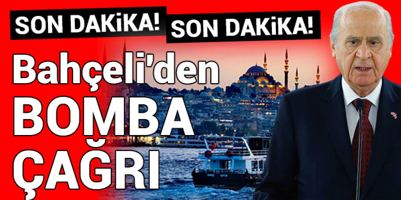 Bahçeli'den çok çarpıcı AYM çağrısı