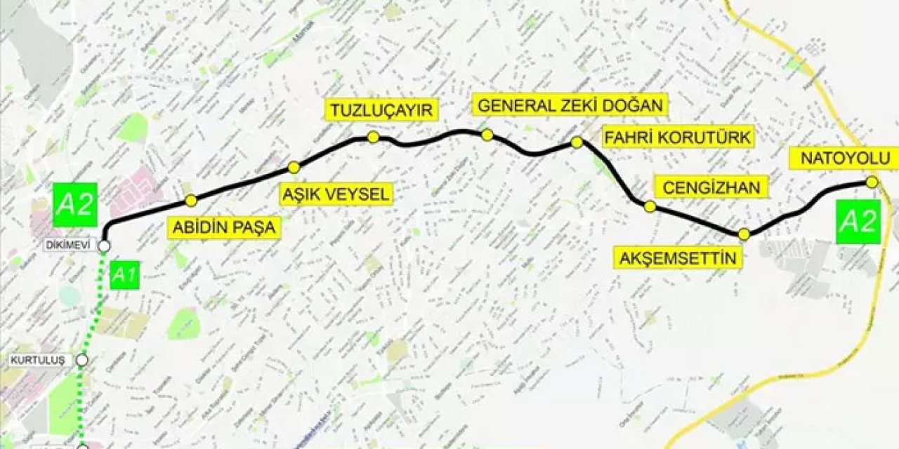 Mansur Yavaş duyurdu: Mamak metrosunun yapımı ihaleye çıktı