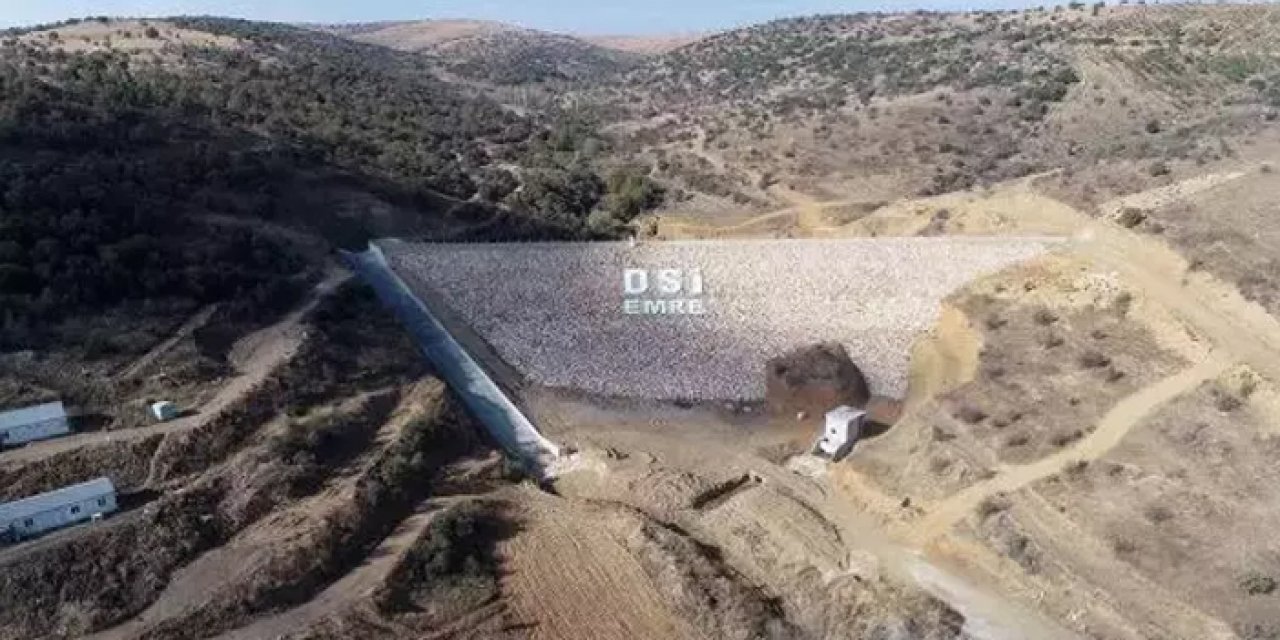 Emre Barajı tamamlandı