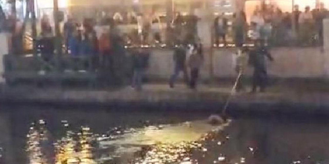 Dengesini kaybedip Porsuk çayına düştü: Can simidiyle kurtarıldı