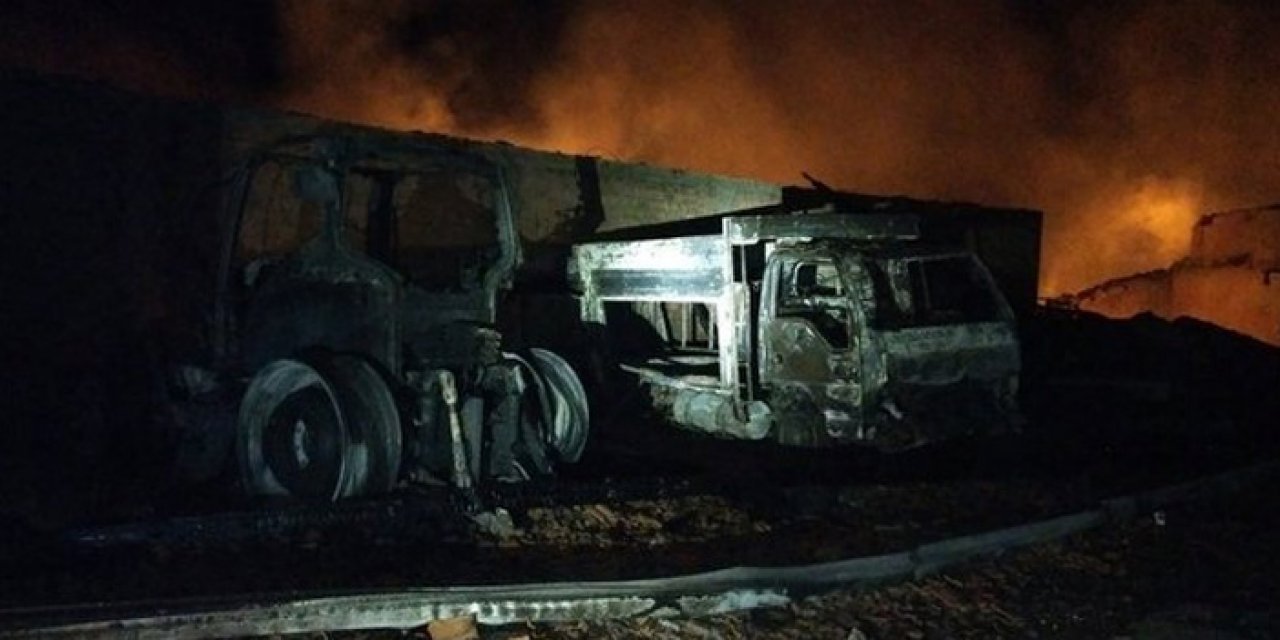 Çorum’da köy muhtarının evi yandı: Bütün malı gitti