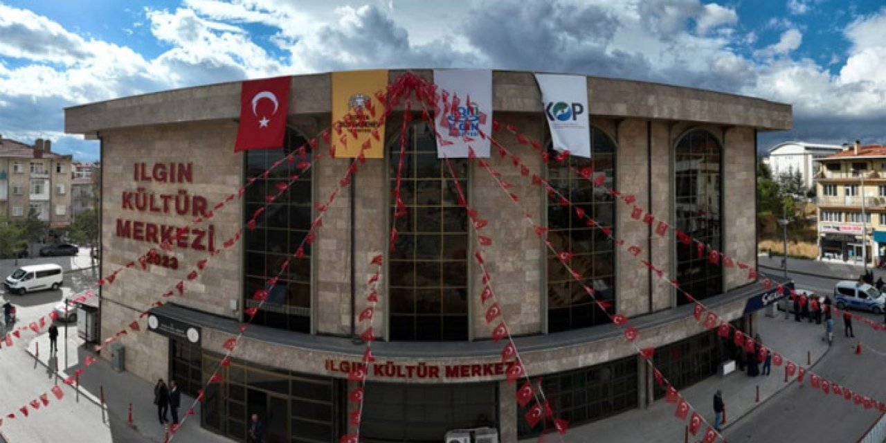 Konya Ilgın Kültür Merkezi açıldı