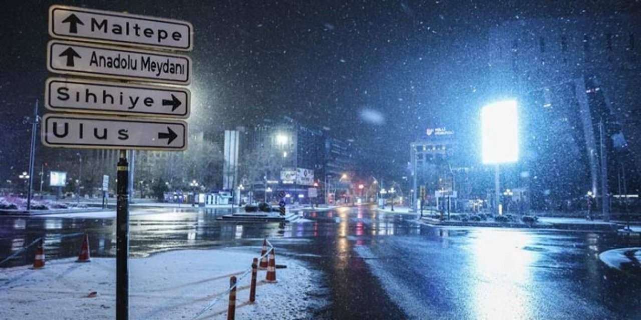 Ankaralı kar severler dikkat! Başkente kar o tarihte gelecek!