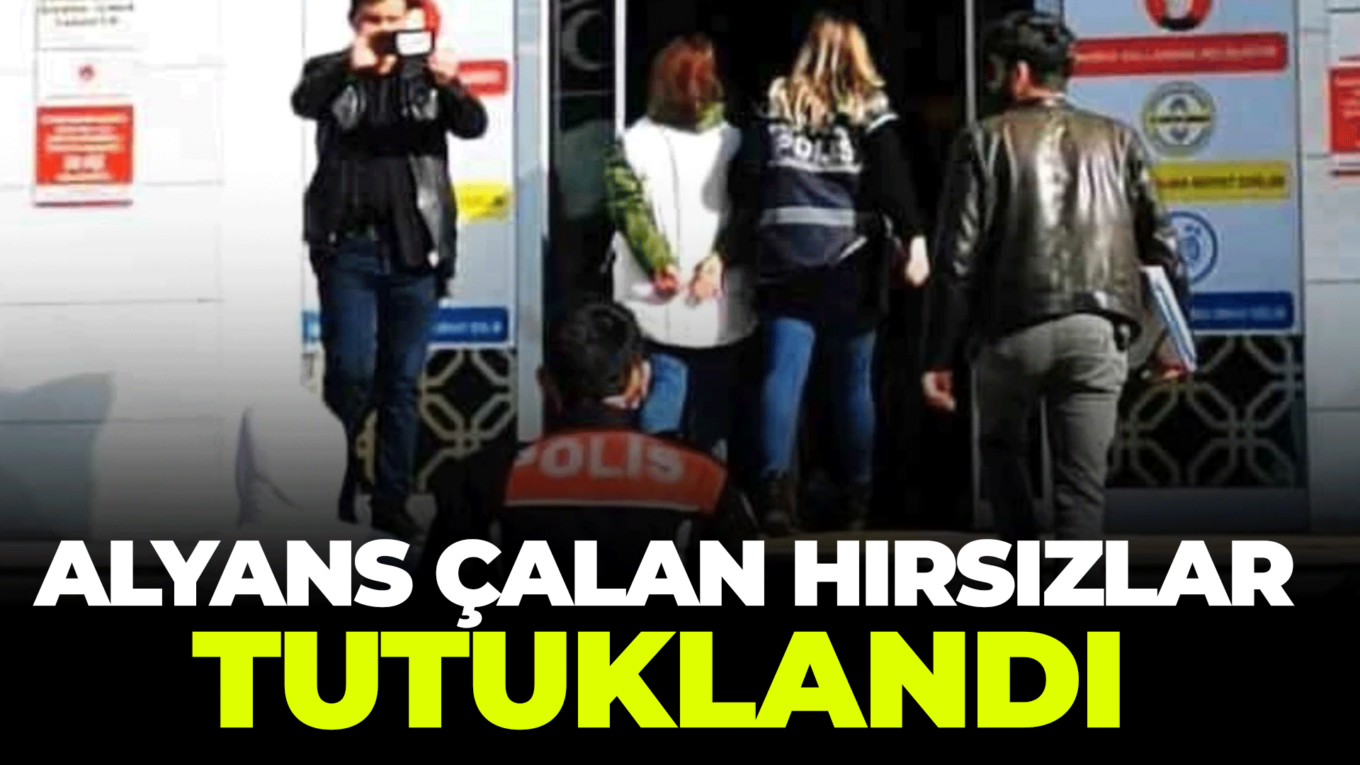 Alyansları çalan hırsızlar yakalandı!