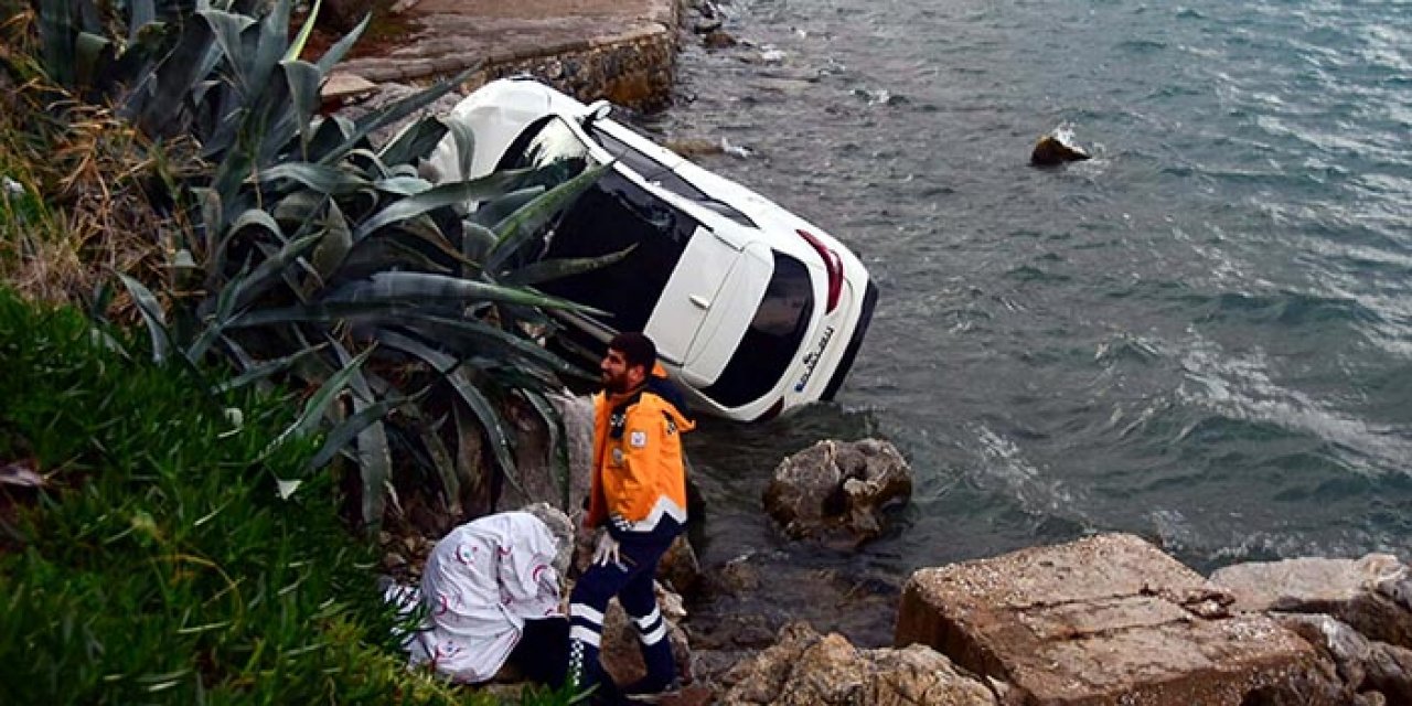 17 metrelik yükseklikten yuvarlandı: Yaralı olarak kurtuldu