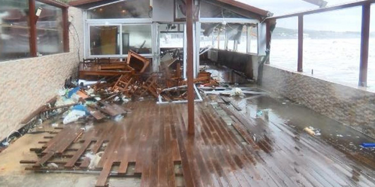 Sarıyer’de 5 işletmeyi dalga vurdu