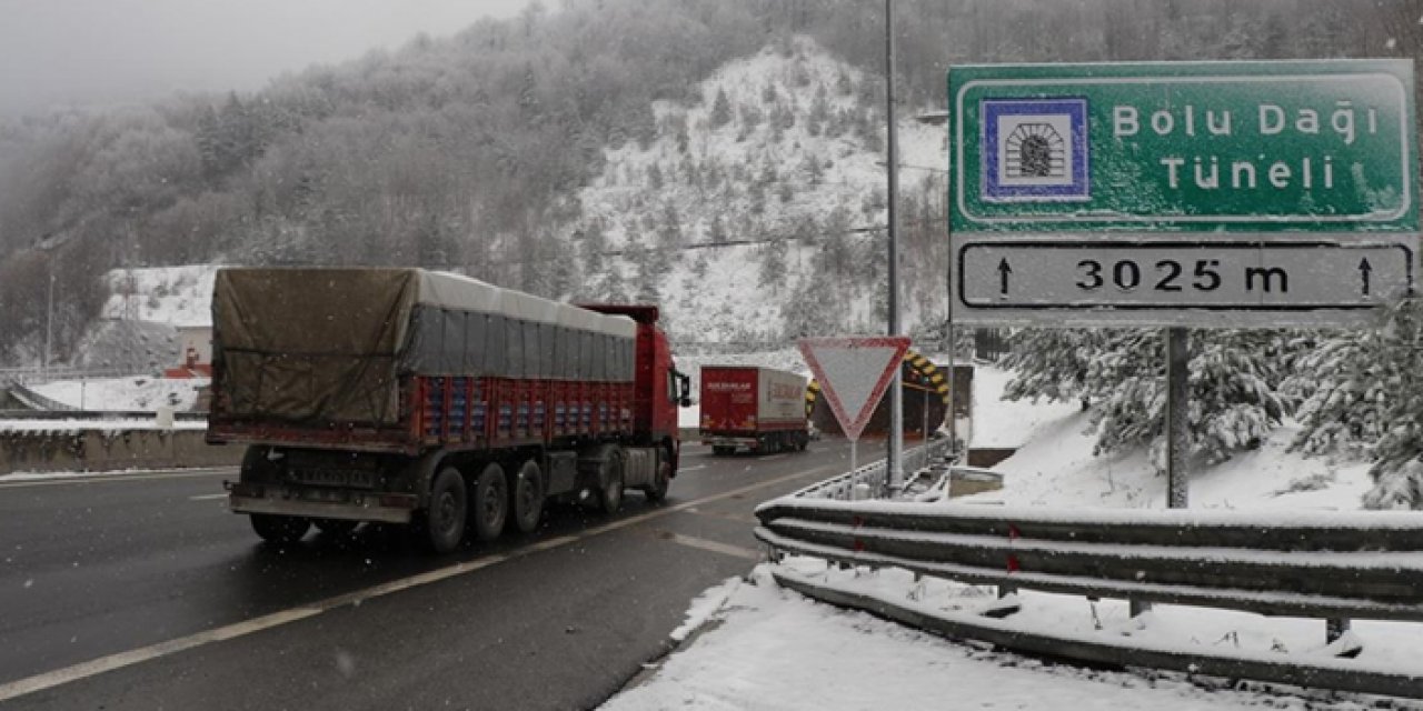 Bolu Dağı geçişi için kritik uyarı!