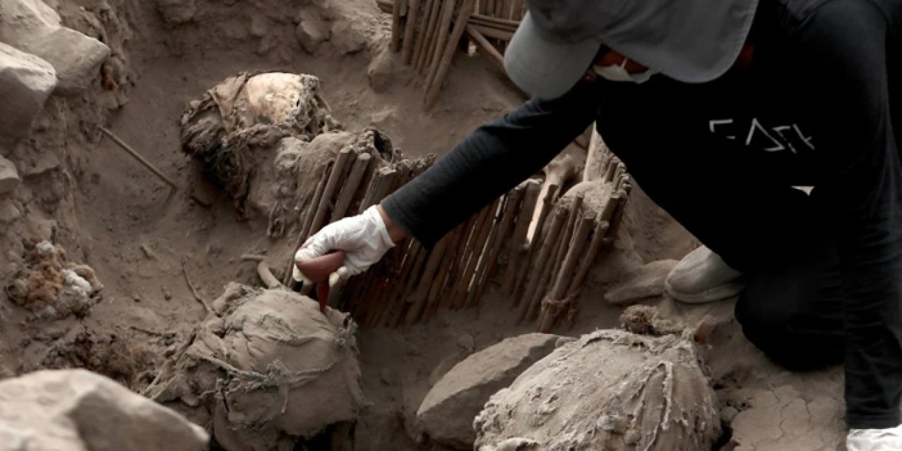 Peru'da bulundular: Bin yıllık mumyalar gün yüzüne çıktı!