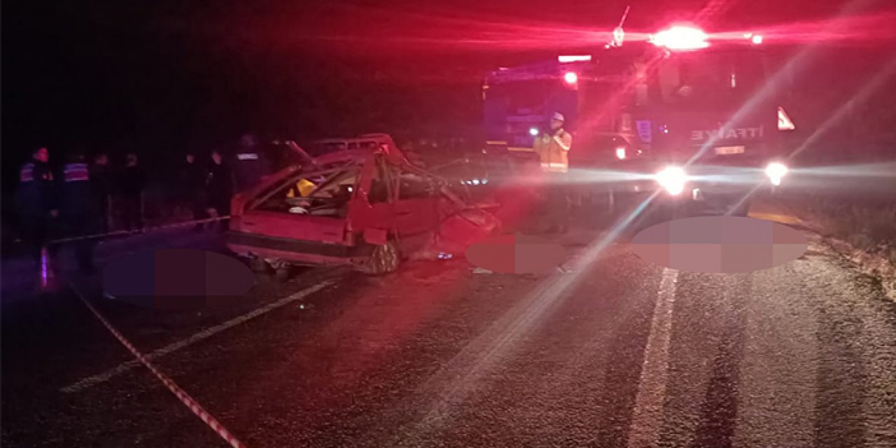 Konya'da korkunç kaza! Aynı aileden 4 ölü, 1 yaralı