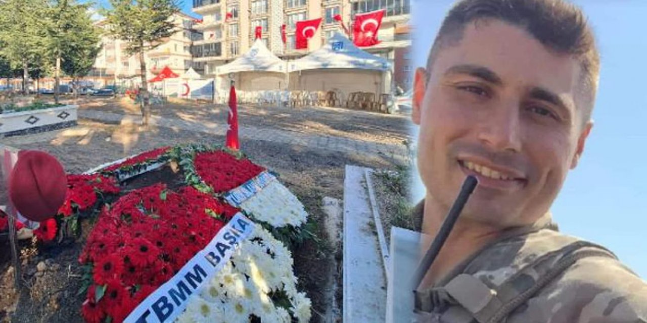 Şehidin eşi istedi: Cenazesi evinin karşısına defnedildi