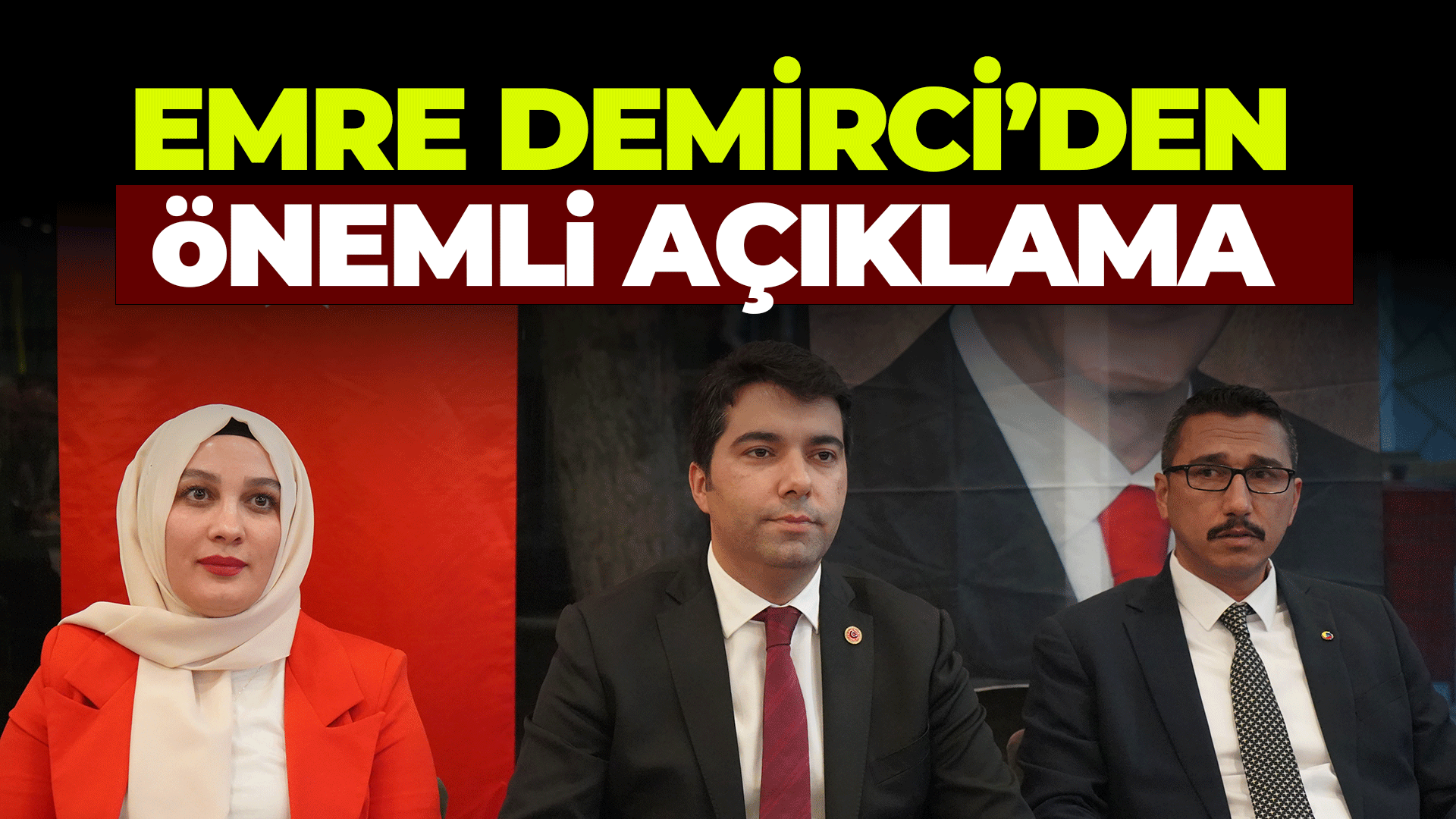 Emre Demirci’den önemli açıklama