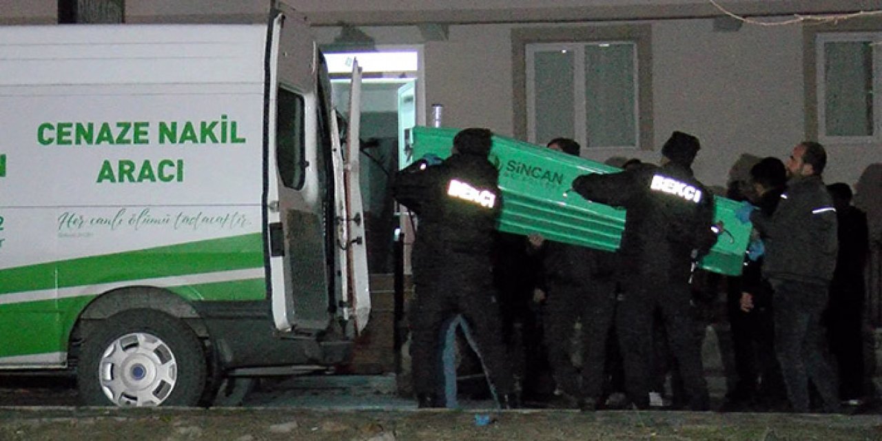 Komşuları tarafından katledilen aile Ayaş'ın Oltan köyünde defnediliyor