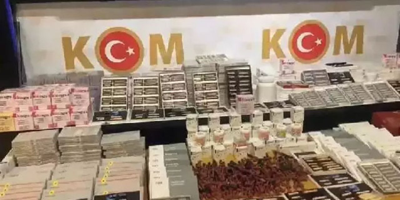 Başkent’te milyonlarca liralık kaçak tıbbi malzeme ele geçirildi