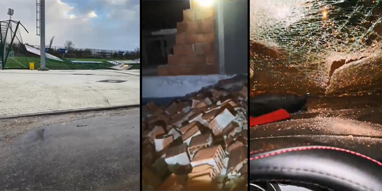 Bursa’da fırtına etkili oldu