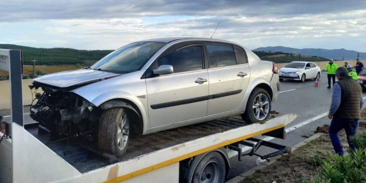 Manisa'da feci kaza: 4 yaralı var!