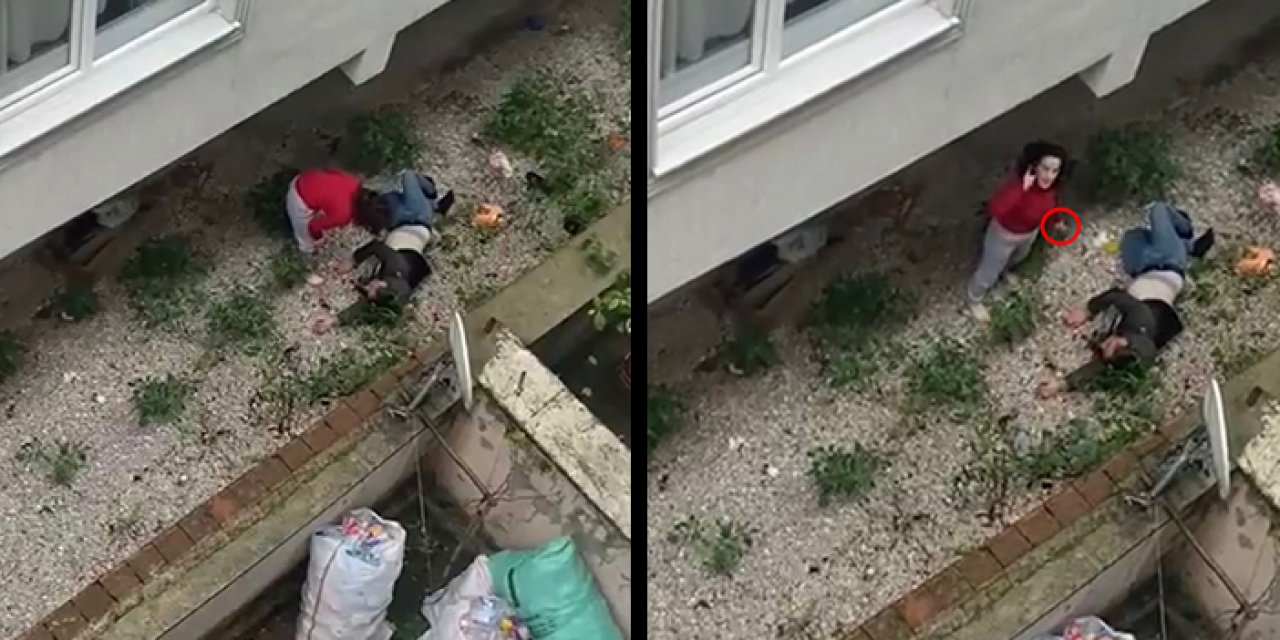 Aldatıldığı şüphesiyle kocasını pencereden aşağı attı