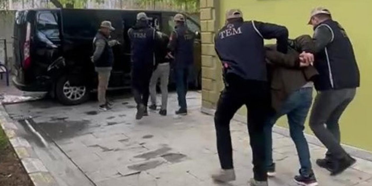 Konya'da terör operasyonu: 2 gözaltı