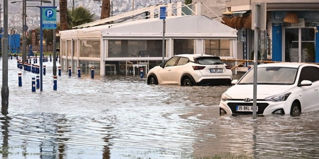 İzmir için kritik uyarı! Metrekareye 170 kg yağış düşecek!