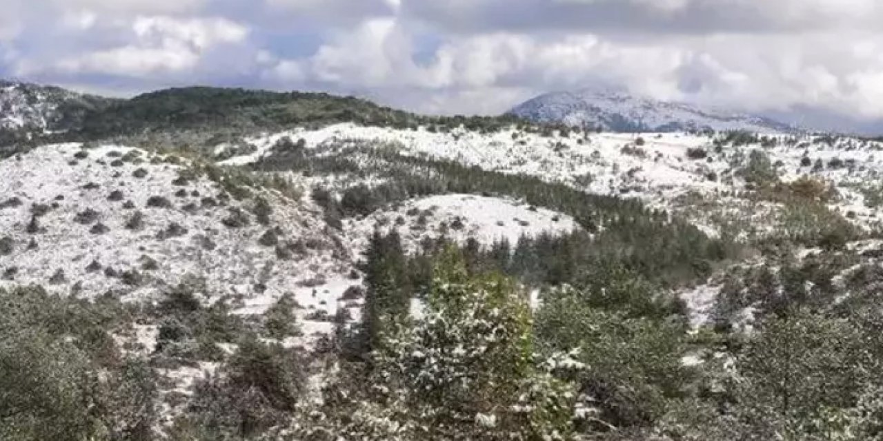 Spil Dağı beyaza büründü: Merkeze ne zaman kar gelecek?