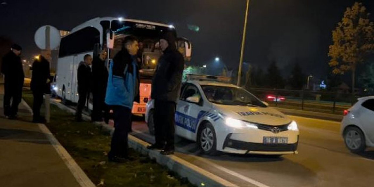 Anıtkabir'e gidiyorlardı: Otobüs çalıntı çıktı