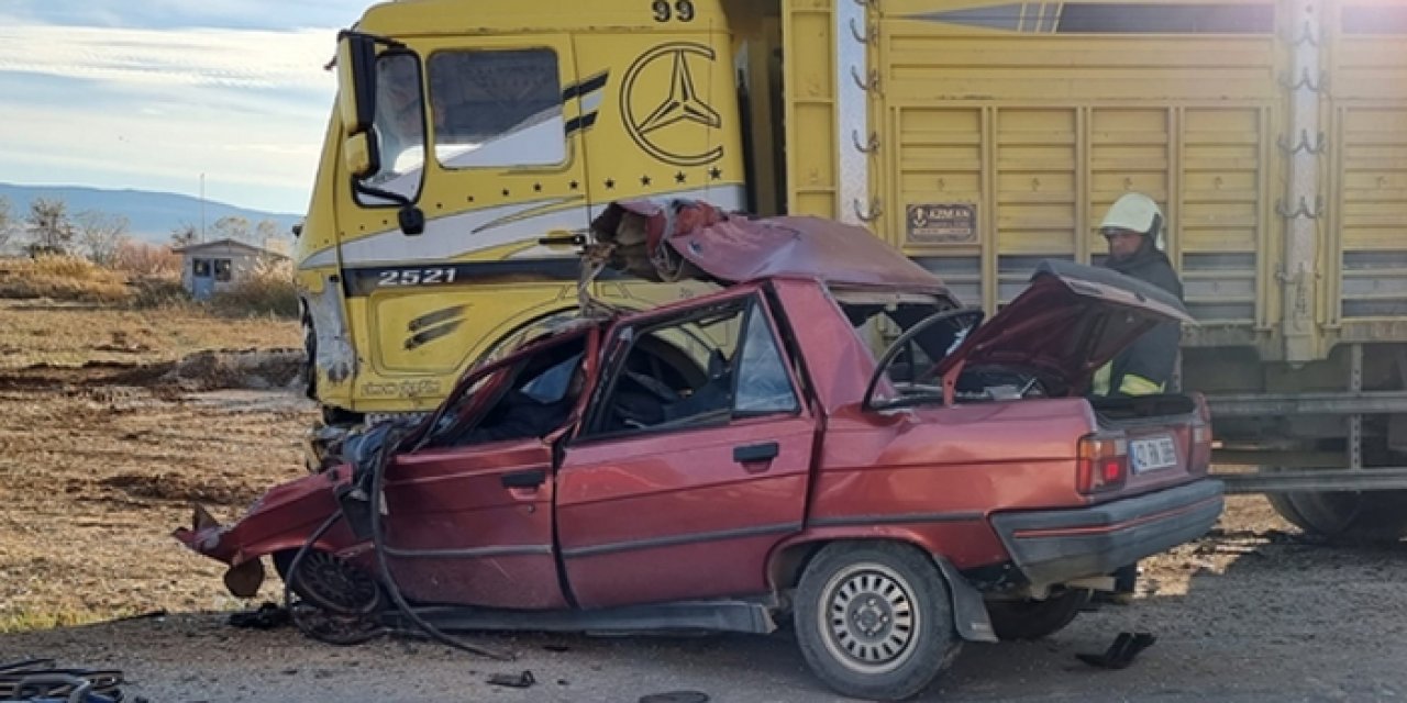 Konya’da ölümcül kaza