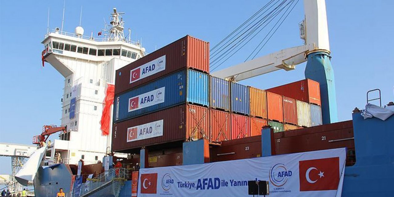 Türkiye'den Gazze'ye ikinci yardım gemisi yola çıktı