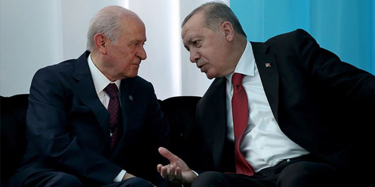 Cumhurbaşkanı Erdoğan'ı kızdıran Bahçeli sorusu!