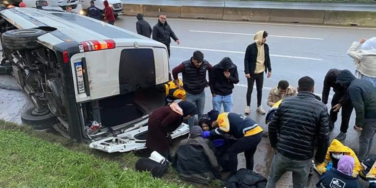 Kocaeli’nde can pazarı: 1’i ağır 9 yaralı