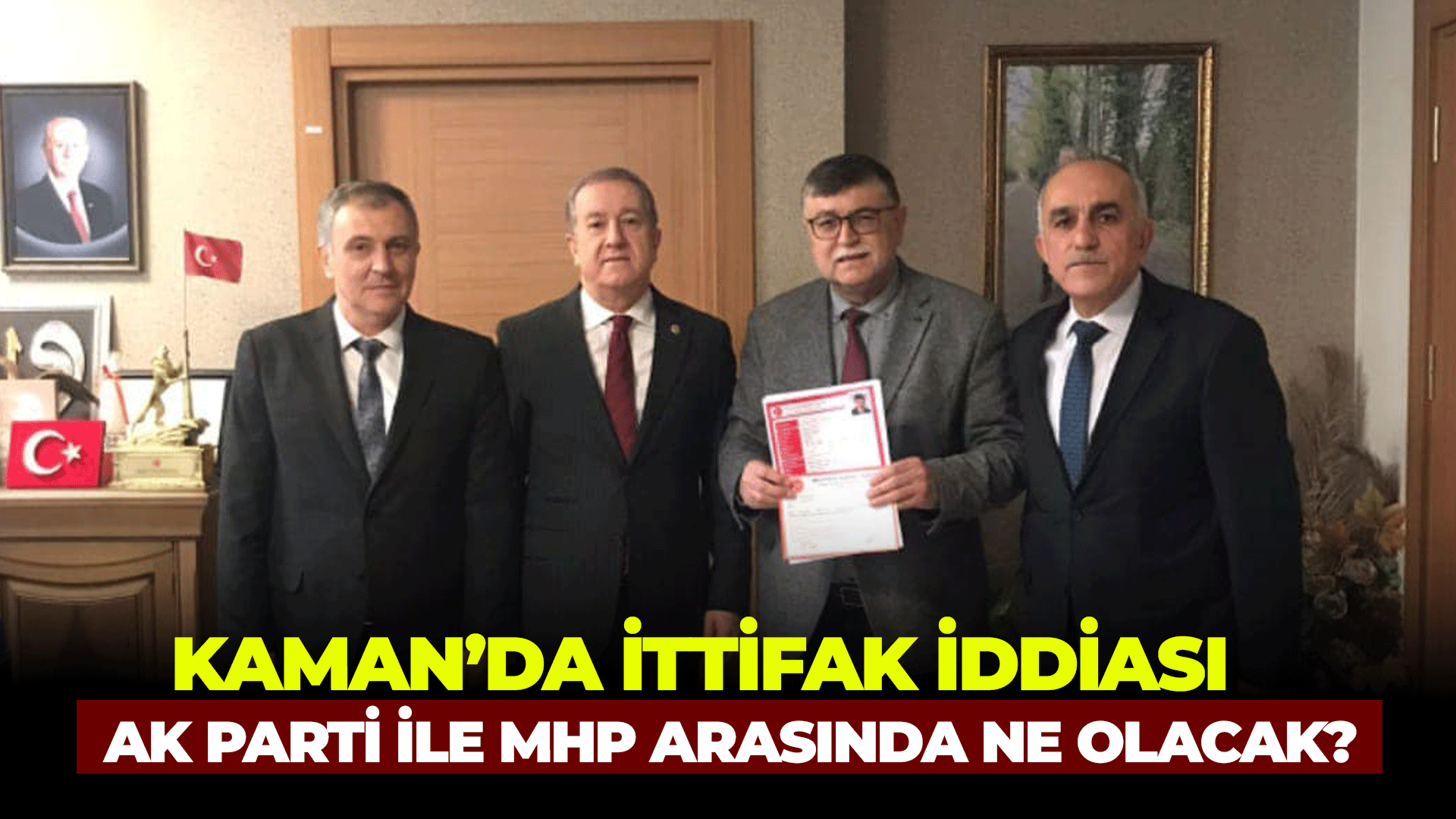 Kaman'da ittifak mı olacak?