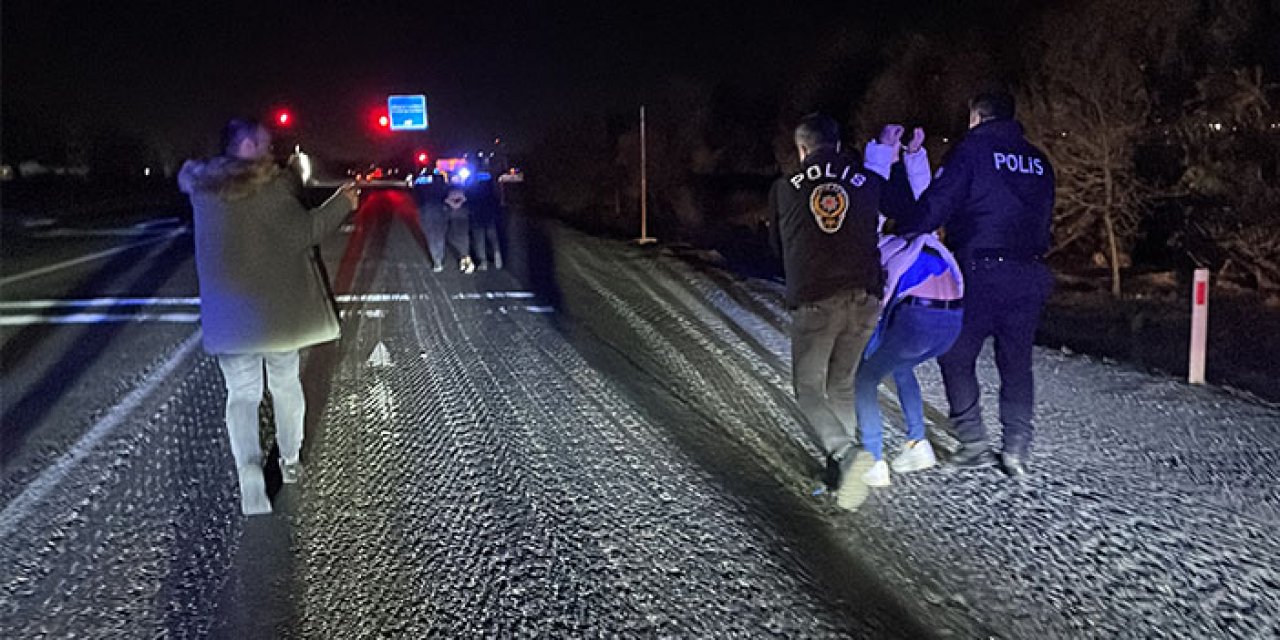 Konya'da filmleri aratmayan kovalamaca: 60 kilometre sonra yakalandı