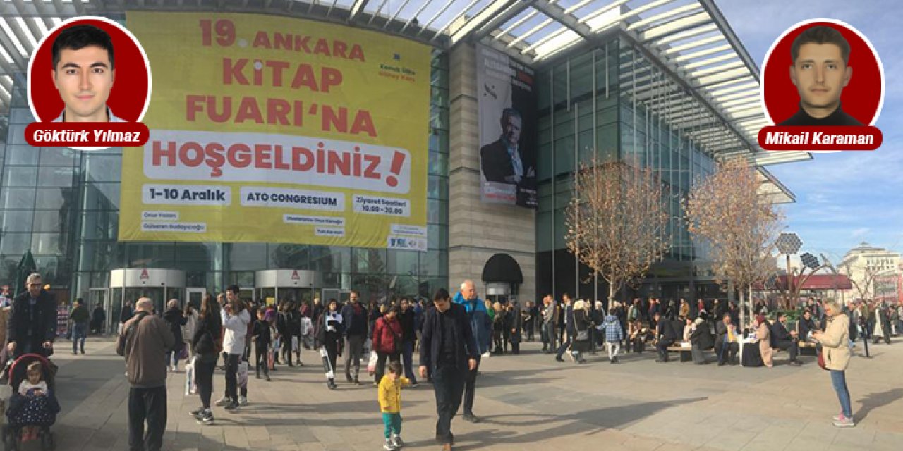 Ankara Kitap Fuarı’nda izdiham: Başkentliler akın ediyor