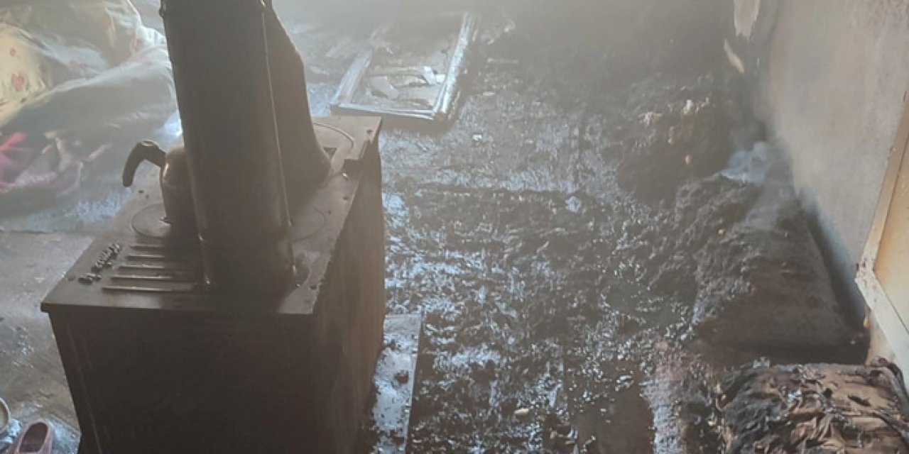 Mardin'de soba patladı: Anne feci şekilde can verdi, iki çocuğu yaralı