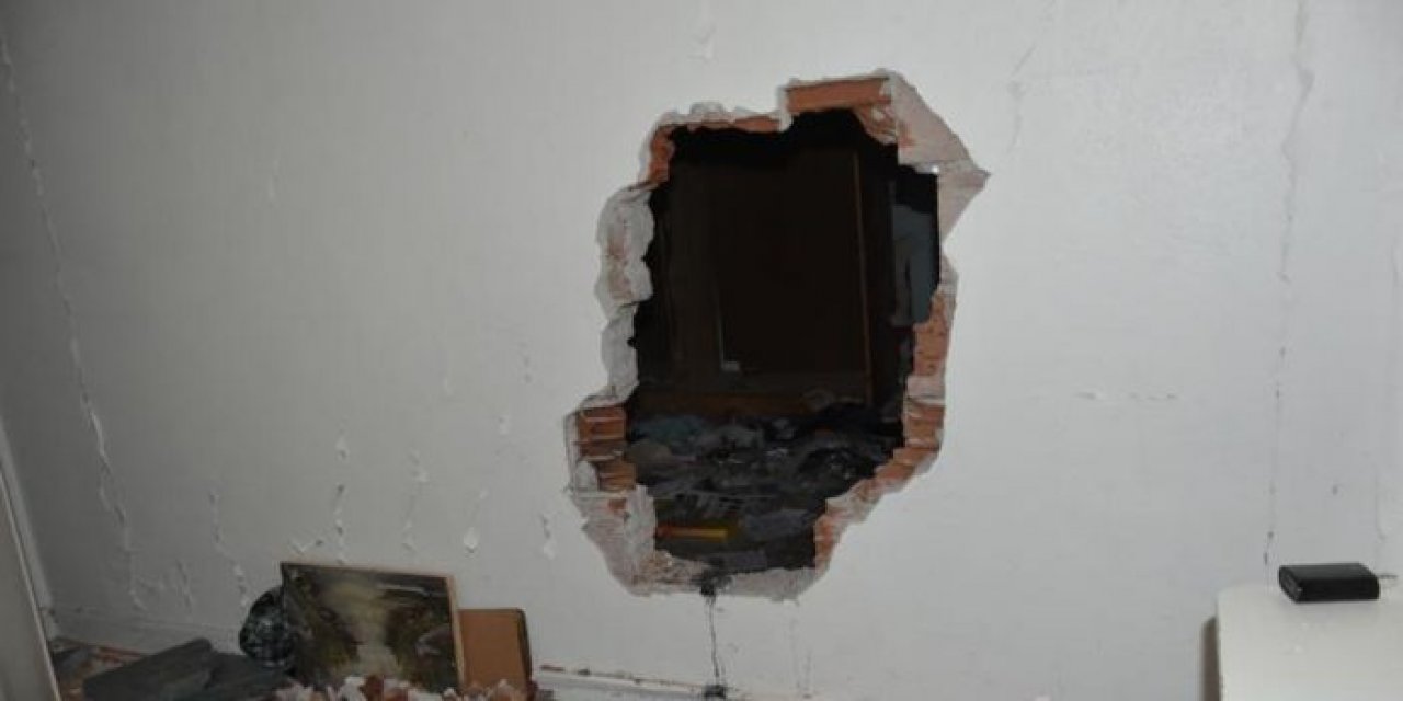 Deprem bölgesinde yağma devam ediyor! Hırsızlar binanın duvarını delip 10 daire soydu