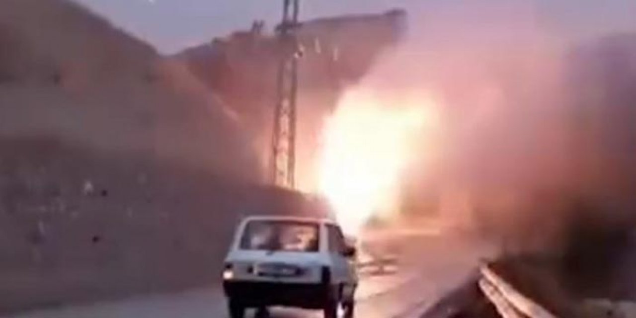 Şanlıurfa’da trafo bomba gibi patladı