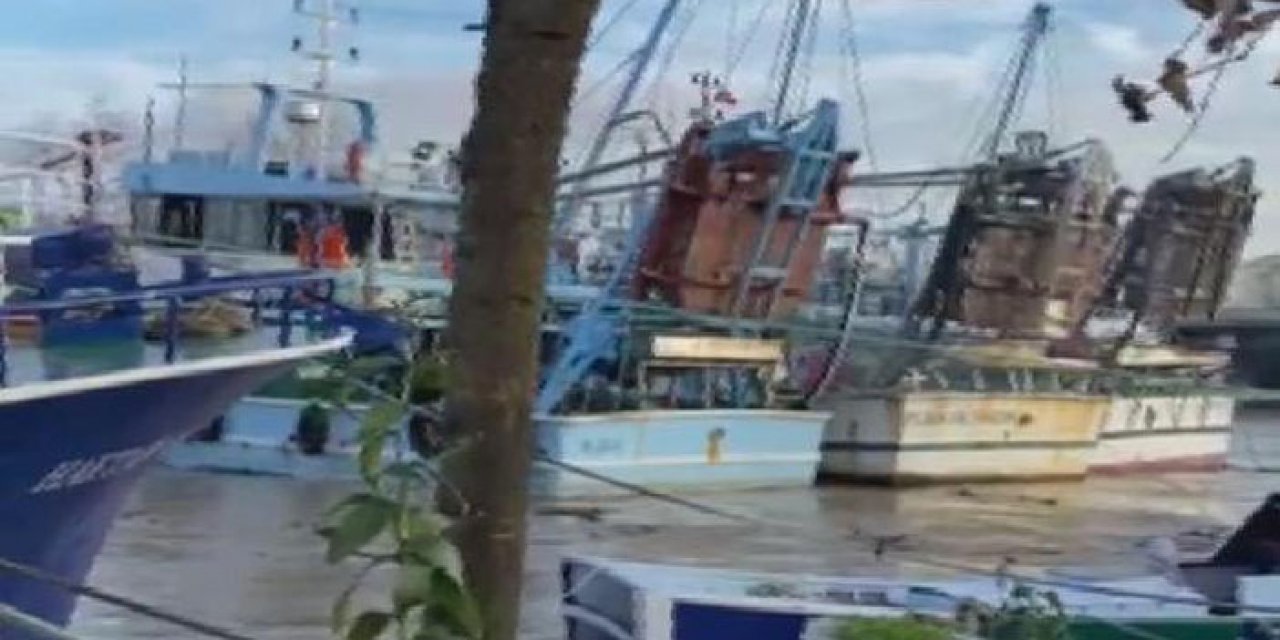 Rüzgar halatları kopardı: Balıkçılar son anda yetişti